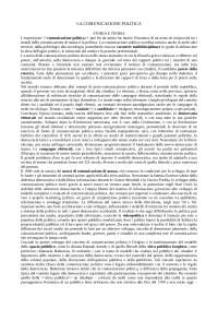 Comunicazione Politica: Storia, Teoria e Modelli