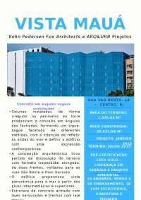 Arquitetura contemporânea - edifícios Centro RJ