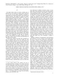 nietzsche sobre verdade e mentira no sentido extramoral
