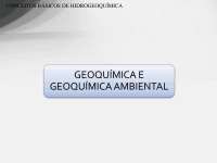 Aula de Hidrogeologia