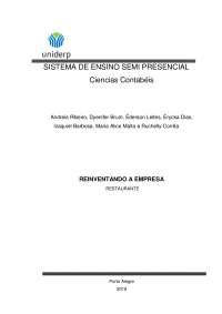 Situação Geradora de Aprendizagem (SGA) Reinventando a Empresa