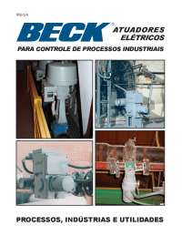 Atuadores elétricos para controle de processos industriais