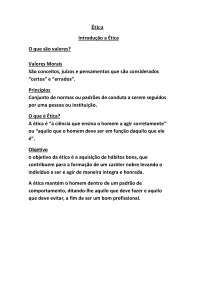 Etica profissional da enfermagem