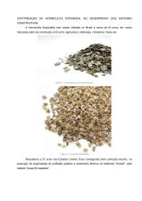 ESTUDO SOBRE A CONTRIBUIÇÃO DA VERMICULITA EXPANDIDA