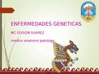 Genética Humana: Anomalías Cromosómicas y Herencia Mendeliana