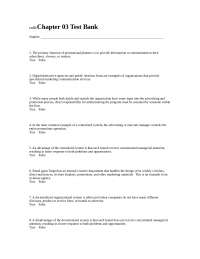 (Test Bank)Advertising and Promotion An Integrated Marketing Communications Perspective 11e