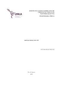 Metalurgia do pó - Processos e aplicação
