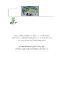 Relatório Caprinos avicultura de corte