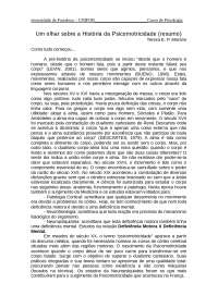 psicomotricidade - história da psicomotricidade