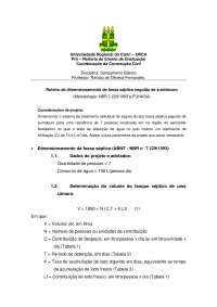 dimensionamento de fossa septioca e sumidouro