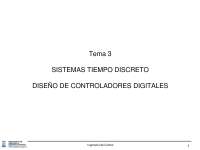 Diseño de controladores Digitales