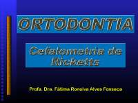 CEFALOMETRIA DE RICKETTS