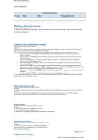 Base de Estimativas - PMO