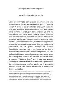 Gestão de Negócios: Análise de Caso da Empresa 'Washing Jeans'