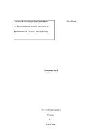 esfera emocional da psicologia