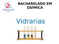 Vidrarias e Equipamentos Utilizados em um Laboratório de Química