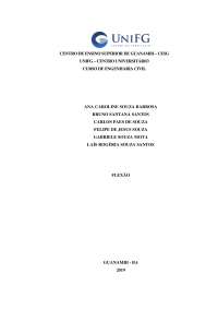 Flexão - Resistência dos materiais 2
