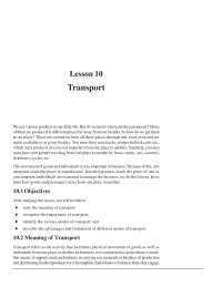 Transportation doc to be viewed