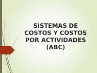 Teoría de Costos, introducción a la teoría