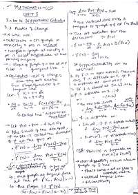 Intro to derivatives