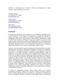 Teoría de la Excelencia