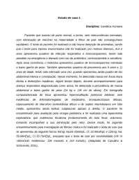 estudo de caso relizado nas materias do curso de psicologia no segundo semestre.