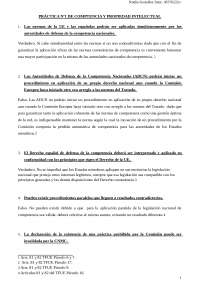 Práctica Competencia  y Propiedad Intelectual