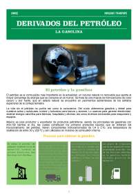 gasolina caracteristicas