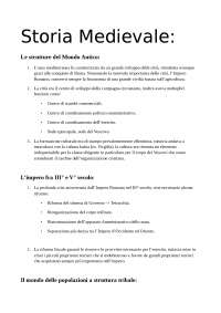 Riassunto del manuale 'Storia medievale' di Rinaldo Comba - Docsity