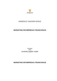 Marketing em empresas tradicionais