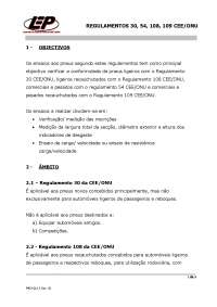 Ensaios de Pneus NBR