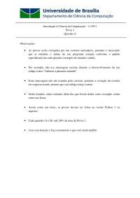 exercicio de computação