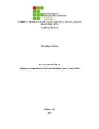 Fluxo de Potência: Modelagem computacional através dos métodos de Gauss e Gauss-Seidel