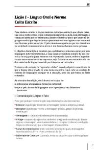 Exercícios de Gramática: Linguagem Formal e Informal