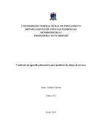 Como fazer um hipsometro