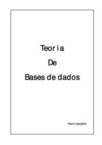 Apostila de Banco de Dados