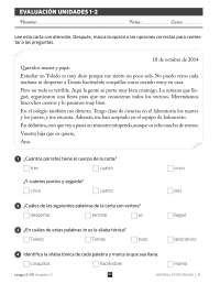 Sm savia lengua evaluaciones 3 primaria - Docsity