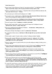 Test Docimologia II - Domande e Risposte - Docsity
