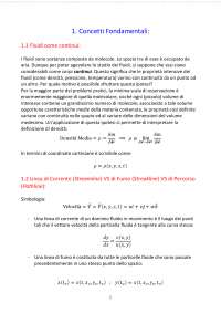 Fluidodinamica: Esercizi e Quiz