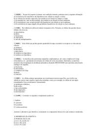 Questionário Citologia