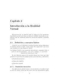 Realidad Virtual introducción e historia
