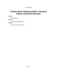 Python programming book - Docsity