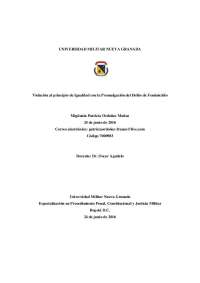 La Igualdad entre Hombres y Mujeres: Análisis del Feminicidio y la Presencia del Machismo