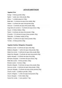 Lista de substituição