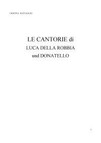 Le cantorie di Luca della Robbia