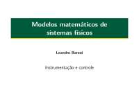 Modelagem Matemática de Sistemas Físicos: Aplicações em Instrumentação e Controle