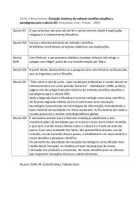 Linha do tempo: metodologia da pesquisa
