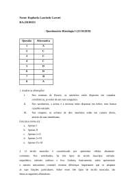 Exercícios Citologia