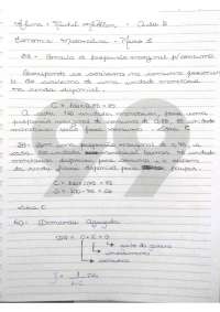 Resolução de Exercícios de Macro Economia