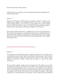 Finance Tutorial Week 3